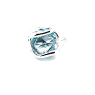 Bague Andrea Marazzini Octagon Antique bleu
réglable