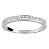Alliance Gravity or blanc 18 carats palladié diamant - vue V1