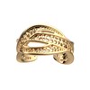 Bague Les Cadettes Dentelle Orientale dorée - vue V1
