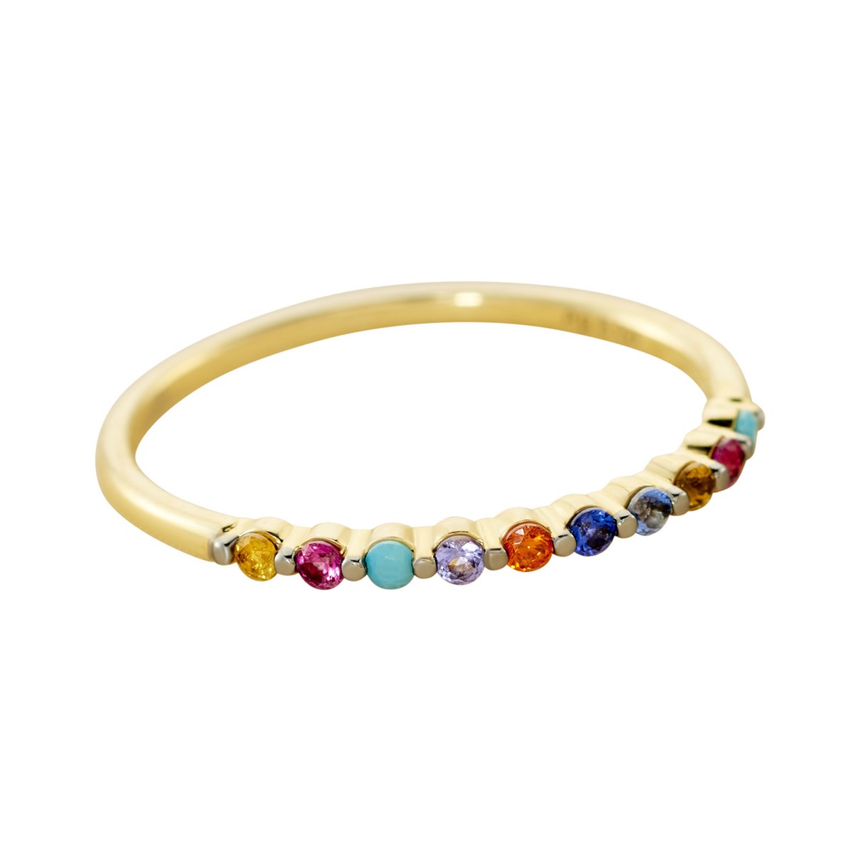 Bague Agatha fine Beloved multicolore