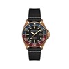 TESEI BRONZE SWISS AUTOMATIC - Montre homme - Cadran rouge -  Mouvement suisse automatique 3 aiguilles et date - vue V1