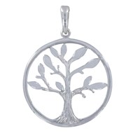 Pendentif en Argent Arbre de la Vie