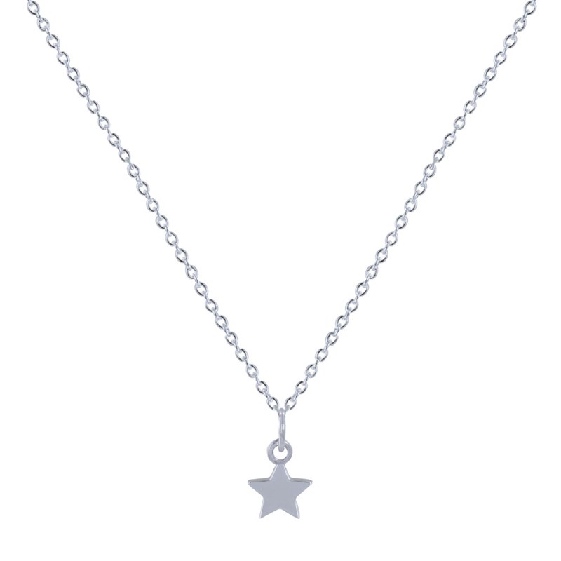 Collier Argent Mini Étoile