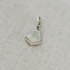 Pendentif Argent Triangle de Nacre - vue V4