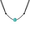 Collier Lien Perle d'Amazonite - vue V1