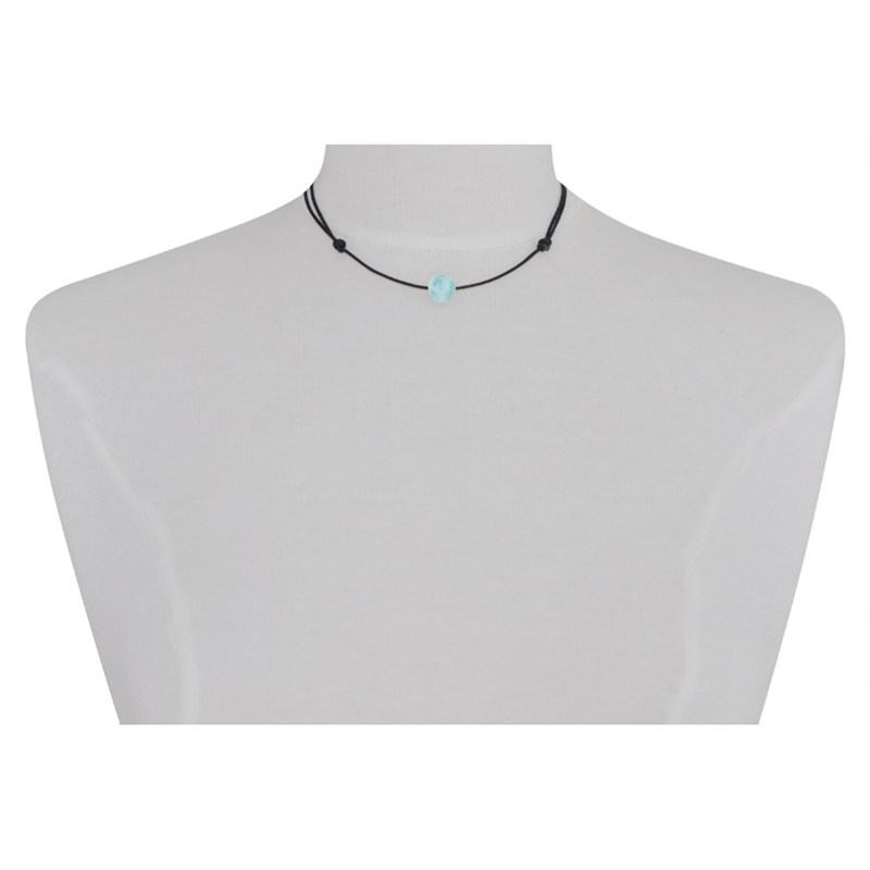 Collier Lien Perle de Larimar - vue 2