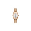 Inspiration 26mm - Montre femme - Boîtier rond en acier inoxydable - Cadran blanc - vue V1
