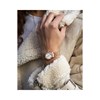 Inspiration 26mm - Montre femme - Boîtier rond en acier inoxydable - Cadran blanc - vue V4