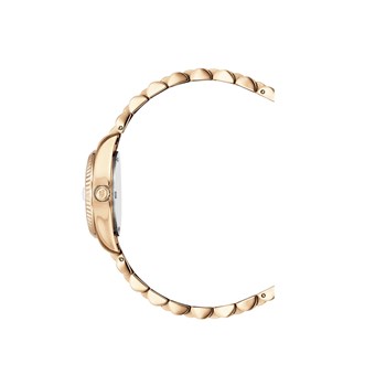 Inspiration 26mm - Montre femme - Boîtier rond en acier inoxydable - Cadran noir