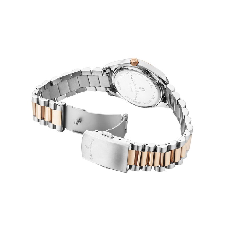 INSPIRATION PRIME - Montre femme - Bracelet argenté doré rose - vue 2