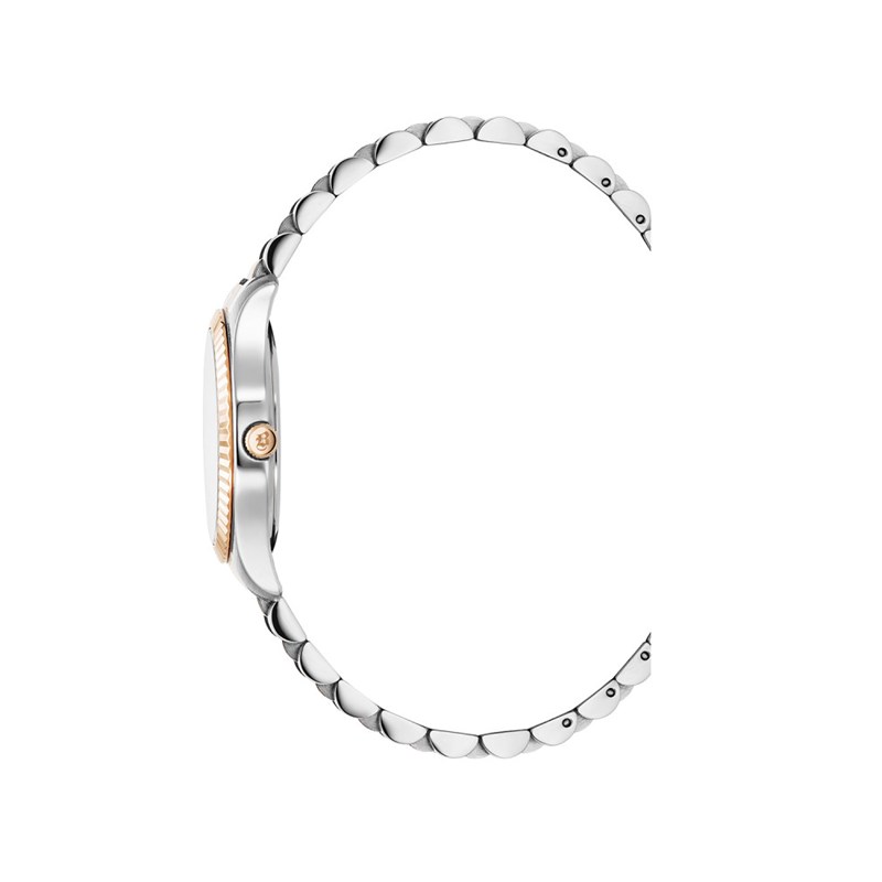 INSPIRATION PRIME - Montre femme - Bracelet argenté doré rose - vue 3