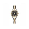 INSPIRATION PRIME - Montre femme - Bracelet argenté doré - Cadran noir - vue V1