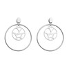 Boucles d'oreilles Les Georgettes Girafe argentées
16/32mm - vue V1