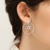 Boucles d'oreilles Les Georgettes Girafe argentées
16/32mm - vue V2