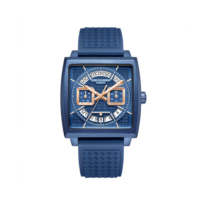 ELTON - Montre Homme - Analogique - Bracelet bleu