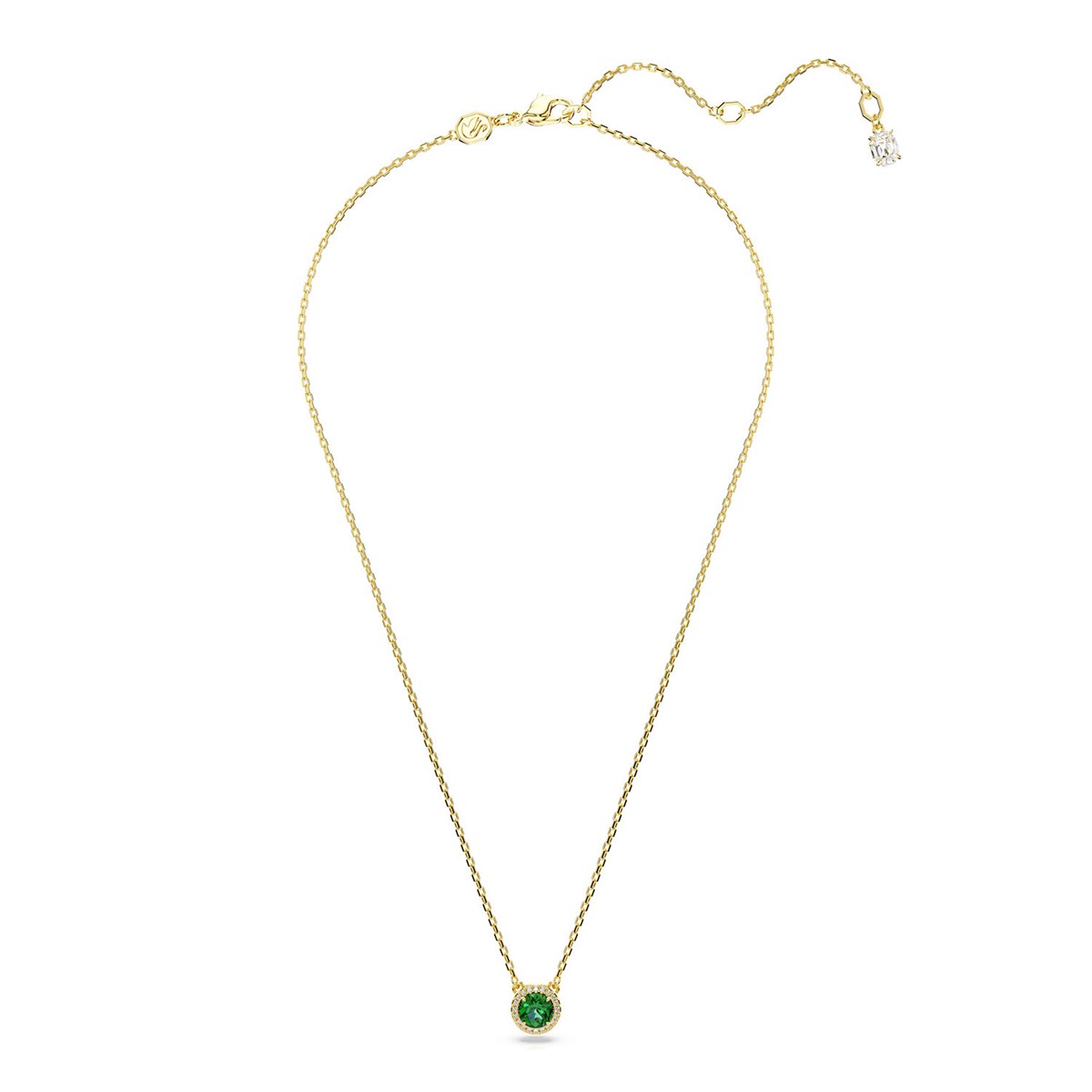 Collier Swarovski Una angelic vert - vue 2