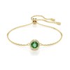 Bracelet souple Swarovski Una angelic vert - vue V1