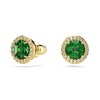 Boucles d'oreilles Swarovski Una verte - vue V2