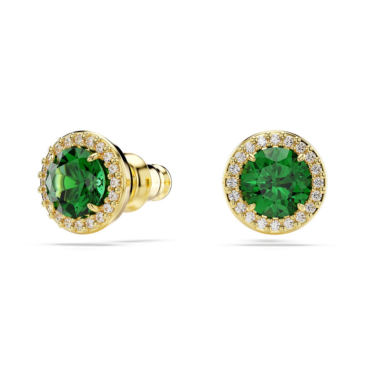 Boucles d'oreilles Swarovski Una verte - vue 3