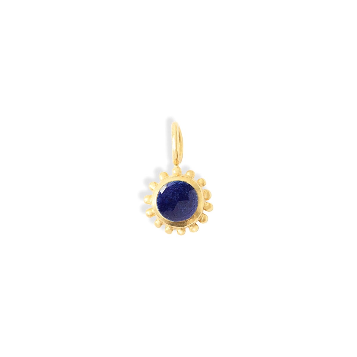 Collier mini Surya Soleil et Lapis Lazuli - vue 3