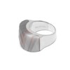 Bague En Argent Et Pierre Naturelle Agate Grise - vue V3