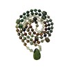 Collier pierres naturelles Coeur de Jade femme - vue V1