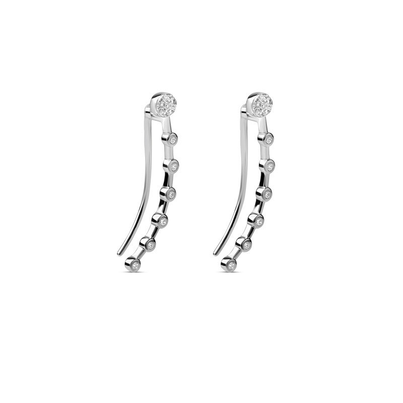 Boucles d'oreilles Léonore - vue 2