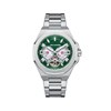 Montre homme - Analogique - Daniel - Boitier octogonale en métal - Cadran vert - vue V1
