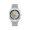 Montre homme - Analogique - Edern - Cadran squelette vert - vue V1