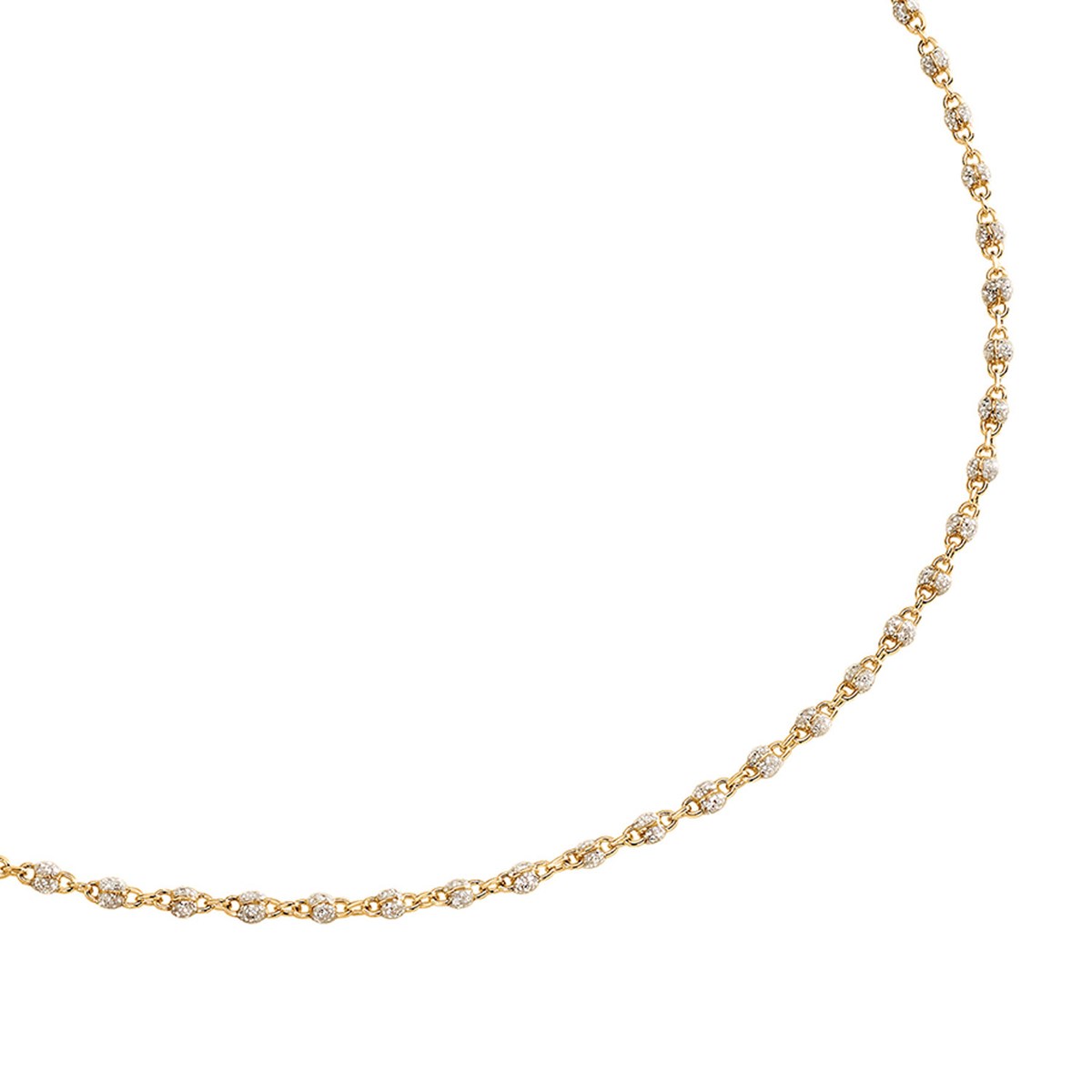 Collier Agatha Smarty laiton doré et email argenté