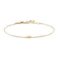 Bracelet Agatha Beloved argent doré fleur