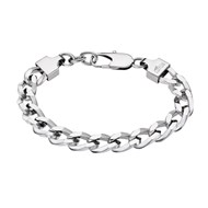 Bracelet Homme Lotus Syle Chaîne maille gourmette