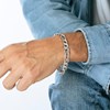 Bracelet Homme Lotus Style Men In Black_x000D_
Maille Figaro - vue V2