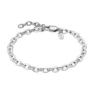 Bracelet Lotus Style Maille Forçat Acier