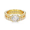 Bague Swarovski Stilla parure doré_x000D_
T55 - vue V5