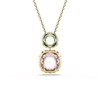 Collier Swarovski Chroma multicolore - vue V1