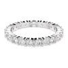 Bague Swarovski Matrix argenté_x000D_
T52 - vue V1