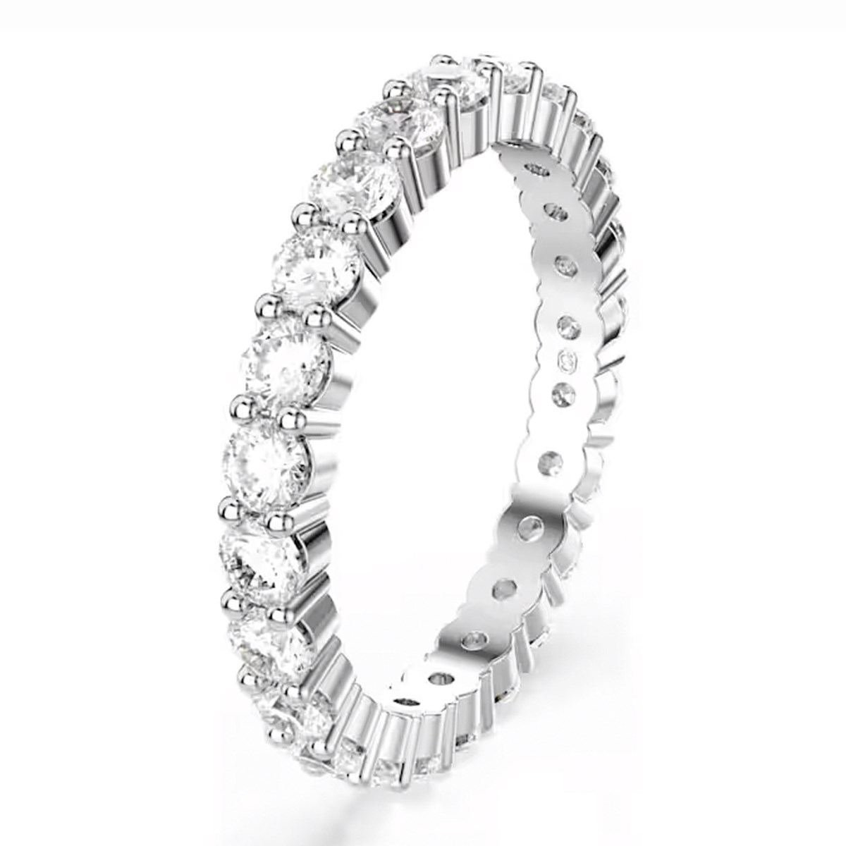 Bague Swarovski Matrix argenté_x000D_
T52 - vue 4