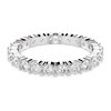 Bague Swarovski Matrix argenté_x000D_
T52 - vue V5