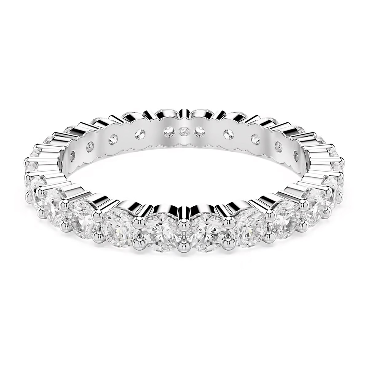 Bague Swarovski Matrix argenté_x000D_
T52 - vue 5