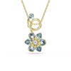 Collier Swarovski Idyllia doré fleur - vue V1