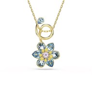 Collier Swarovski Idyllia doré fleur