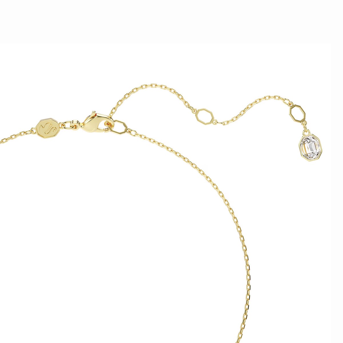 Collier Swarovski Idyllia doré fleur - vue 4
