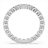 Bague Swarovski Matrix argentée 55 - vue V4