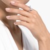 Bague Swarovski Mesmera argenté coeurs_x000D_
T55 - vue V2
