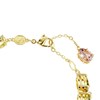 Bracelet Swarovski Gema doré cristaux multicolores - vue V4