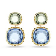 Boucles d'oreilles Swarovski Chroma versatile
bleu et vert