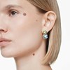Boucles d'oreilles Swarovski Chroma réversibles_x000D_
bleu, vert et rose - vue V2
