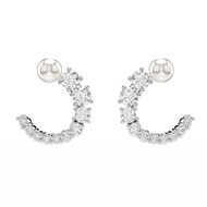 Boucles d'oreilles Swarovski Matrix perle de cristal