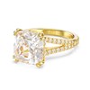 Bague cocktail Swarovski Stilla dorée 55 - vue V5